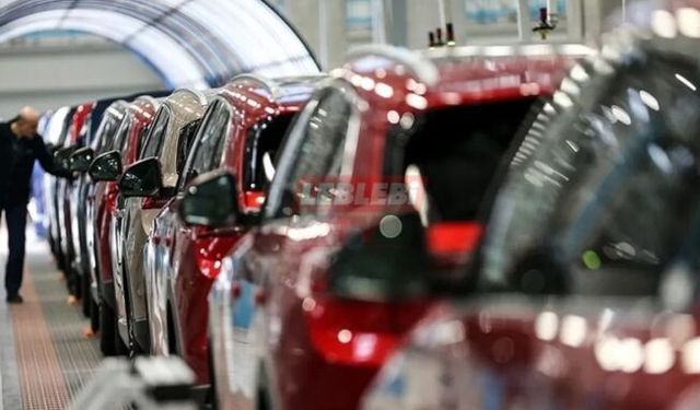 Otomotivden haziranda yüzde 30 artışla 3,4 milyar dolar ihracat