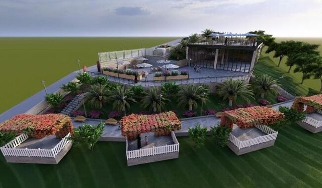 Tavşancıl Bayraktepe’ye muhteşem seyir terası geliyor