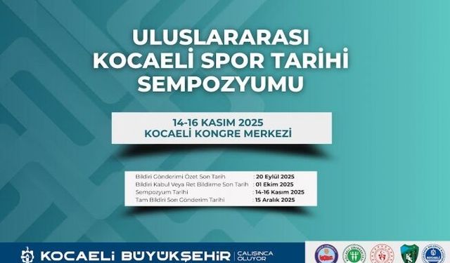 Kocaeli’nin spor tarihi bu sempozyumda