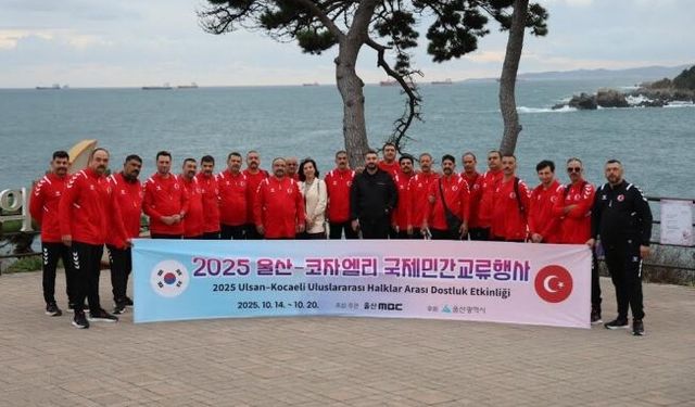 Büyükşehir Mehteri, festival için Ulsan’da