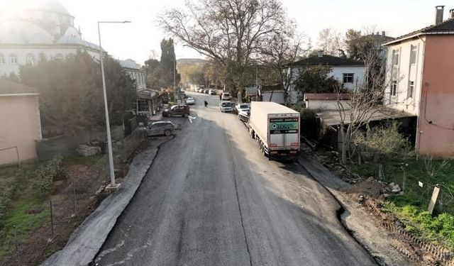 Gebze Balçık’ta yol konforu artıyor