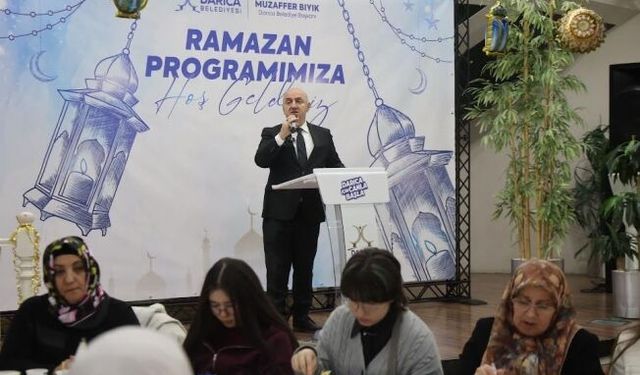 Başkan Bıyık, ilk iftarını şehit aileleri ve gazilerle açtı