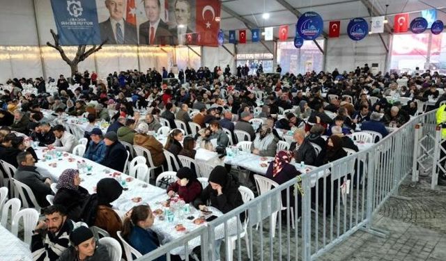 Gebze’de bir sofra, bin bereket