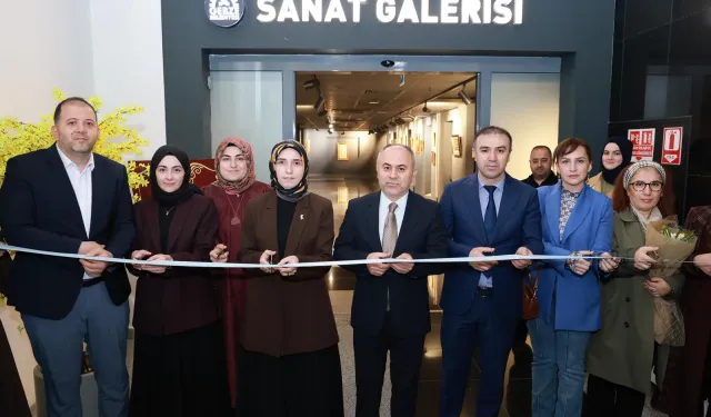 Gebze'de 'Türk-İslam Sanatları'nın İzinde' sergisi açıldı