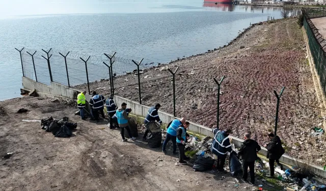 Kocaeli sahillerine 'Mavi Takım' nefesi