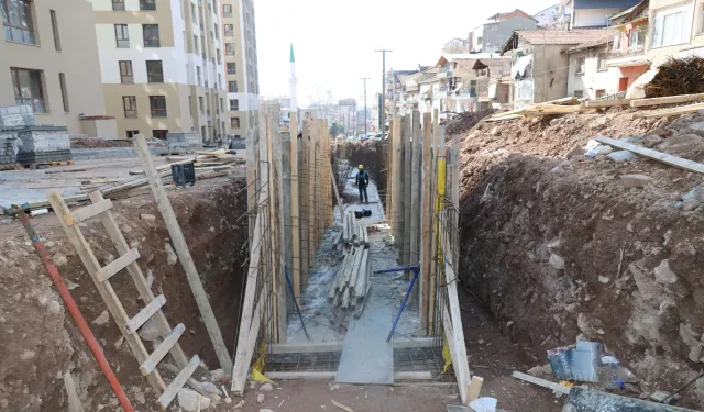 Kocaeli'de 360 metrelik dere ıslahı ile güvenli altyapı