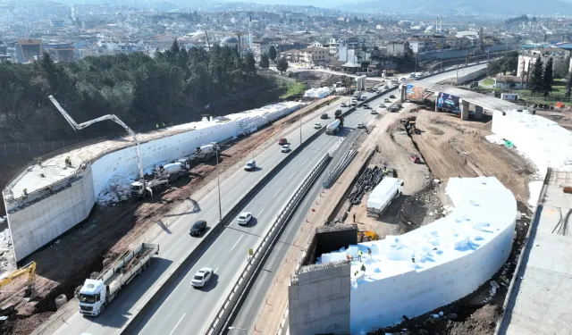 Başiskele Kavşağı'nın silueti ortaya çıkıyor