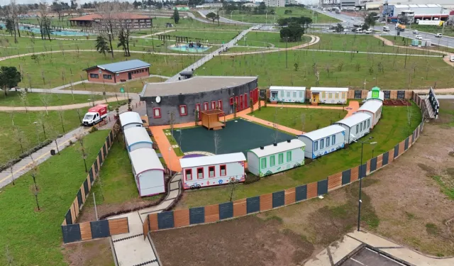 Gebze Lokomotif Çocuk Köyü hizmete giriyor