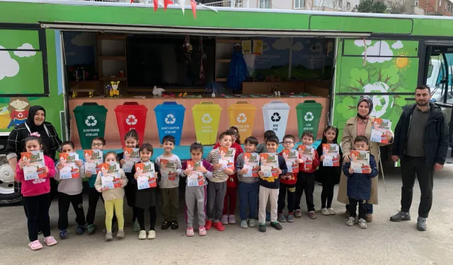 Çayırovalı miniklere 'sıfır atık' bilinci