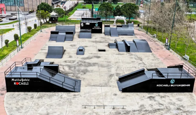 Sekapark'ta Skate Park yenilendi