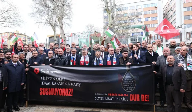 Kocaeli'den Filistin'e tam destek