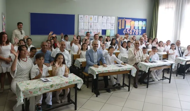 Kocaeli Çayırova'da karne heyecanı
