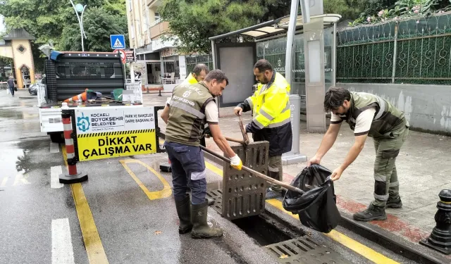 Kocaeli Büyükşehir kuvvetli sağanak sınavını başarıyla geçti