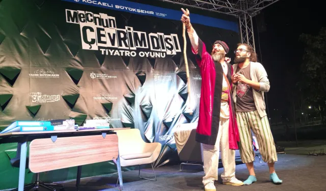 Gebze Kütüphanesi, 'Mecnun Çevrim Dışı' ile renklendi
