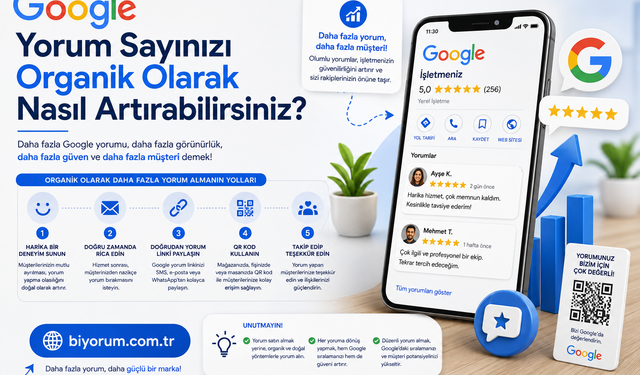 Google Yorum Sayınızı Organik Olarak Nasıl Artırabilirsiniz?