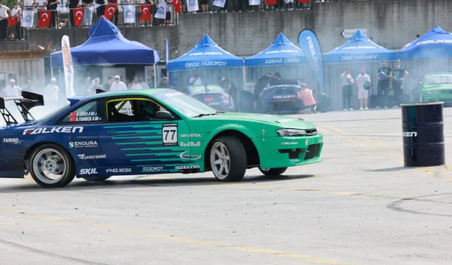 Gebze'de drift heyecanı