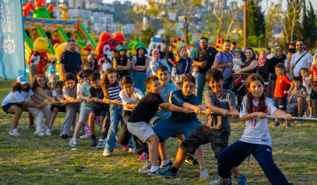 Kocaeli'de 'Çık Dışarıya Oynayalım' ile 70 bin çocuğa ulaşıldı