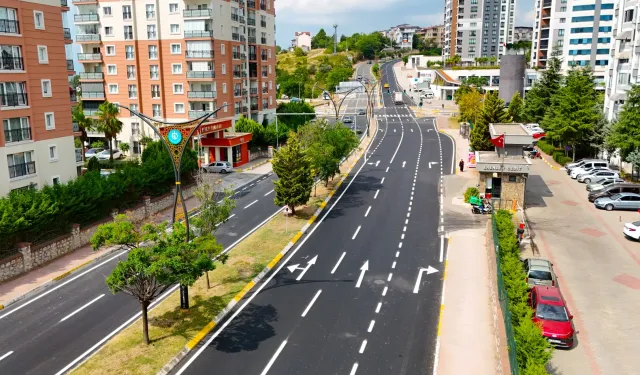 Kocaeli'de Santral Rampası yeniden çift yönlü trafiğe açıldı