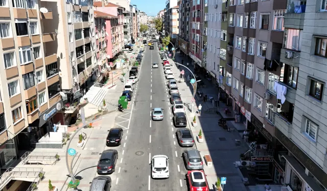 Gebze'nin önemli ulaşım akslarından biri sil baştan yenilendi