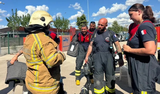 Kocaeli İtfaiyesi'nden Fransa'ya tecrübe köprüsü