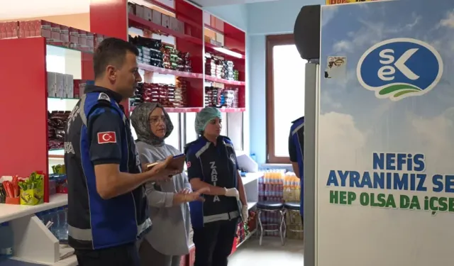 Kocaeli Gebze'de okul kantinlerine zabıta denetimi