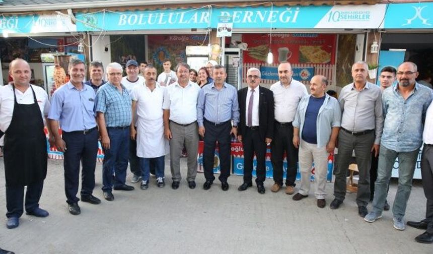 Darıca, Bolululara Ev sahipliği yaptı