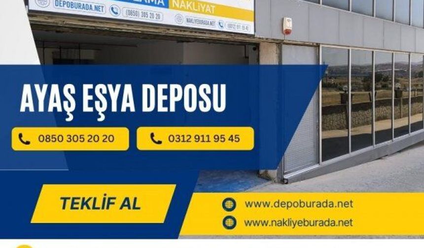Ankara Eşya Depolama - DepoBurada