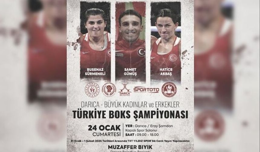 Türkiye Boks Şampiyonası Darıca’da yapılacak