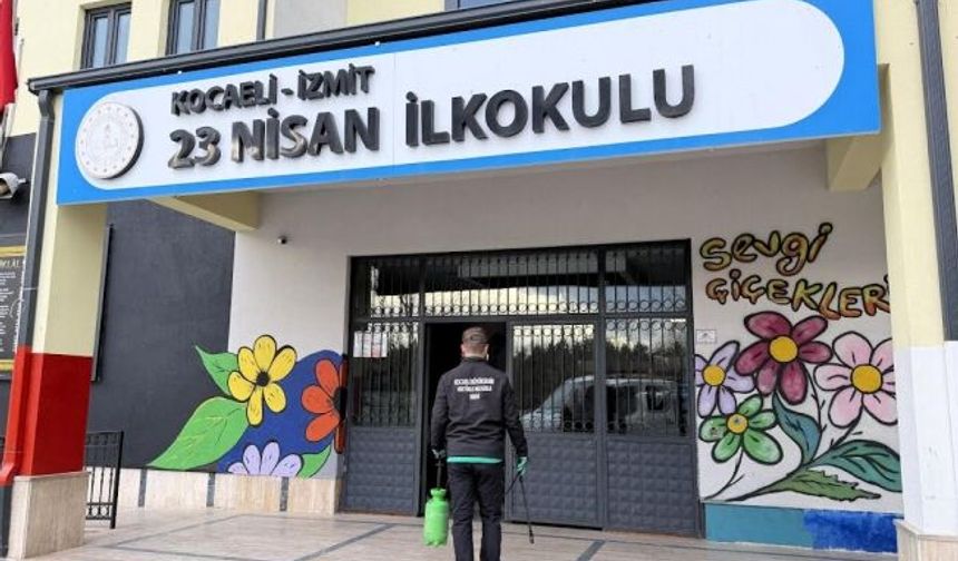 Büyükşehir, yarıyıl tatilinde 689 okulu ilaçladı