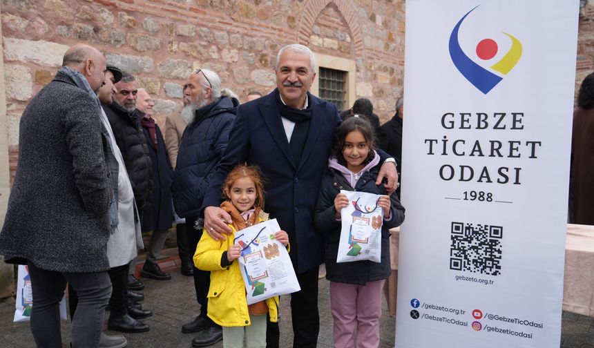 Gebze Ticaret Odası, coğrafi işaretli "Gebze Bayram çöreği" dağıttı