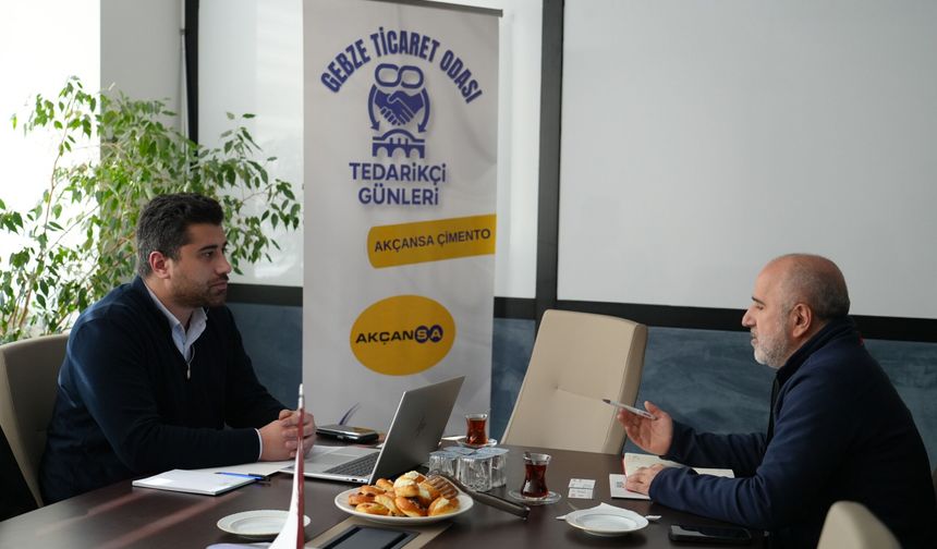 GTO tedarikçi günlerinde AKÇANSA çimento sanayi buluşması