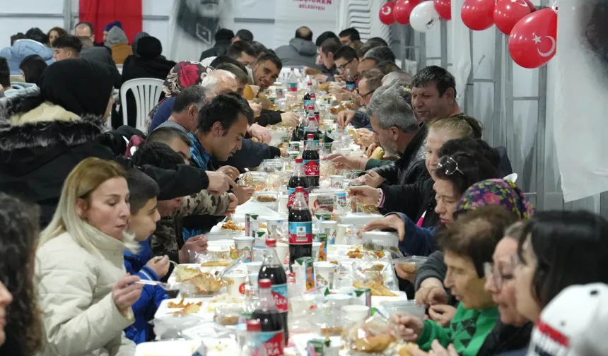 Keçiören'de özel gereksinimli bireyleri buluşturan iftar
