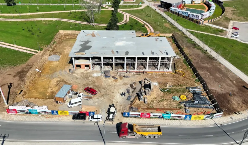 Gebze İtfaiye Hizmet Binası şekilleniyor