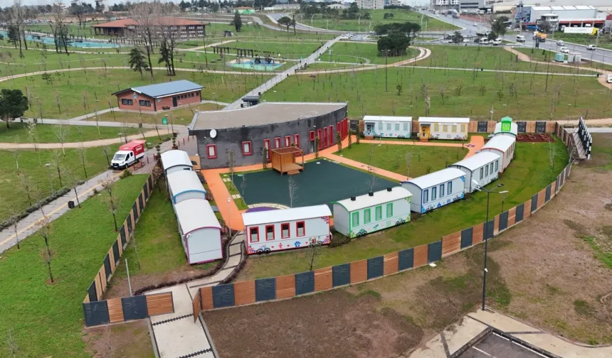 Gebze Lokomotif Çocuk Köyü hizmete giriyor