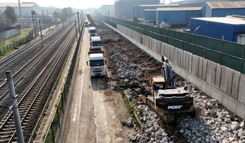 Kocaeli Büyükşehir'den Gebze bölgesine dev yol yatırımı