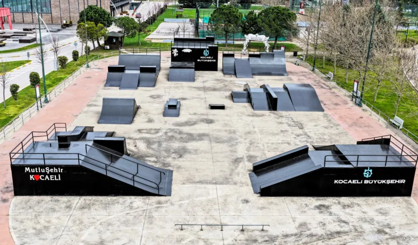 Sekapark'ta Skate Park yenilendi