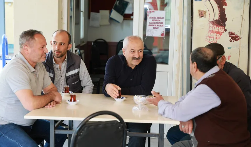 Gebze'de Başkan Büyükgöz Yağcılar sakinlerini dinledi