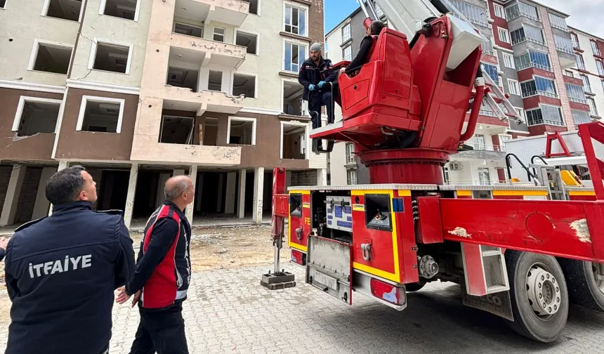 Kocaeli İtfaiyesi, tecrübesini Besni İtfaiyesi ile paylaştı