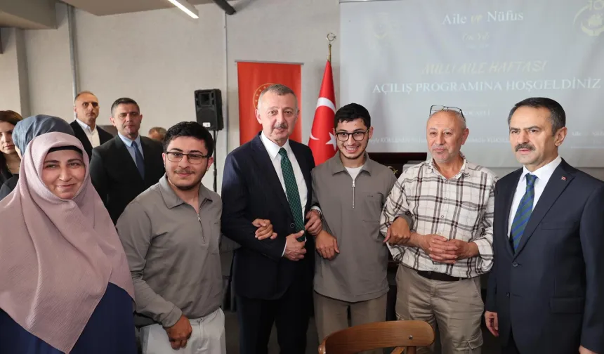 Kocaeli'de Milli Aile Haftası coşkusu