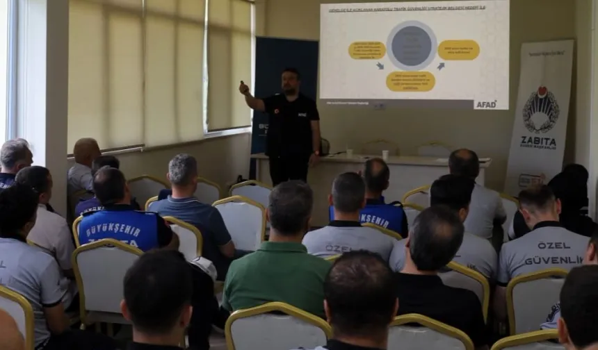 Kocaeli Büyükşehir Zabıtası'na olay yeri yönetimi eğitimi