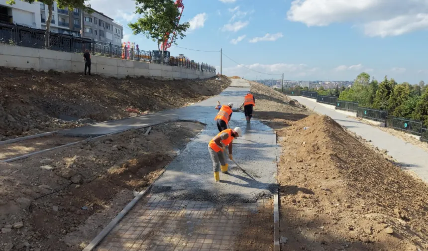 Kocaeli Çayırova'da Fatih Sultan Mehmet Parkı yenileniyor