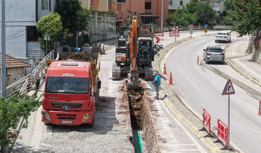 Derince'nin altyapısı güçleniyor
