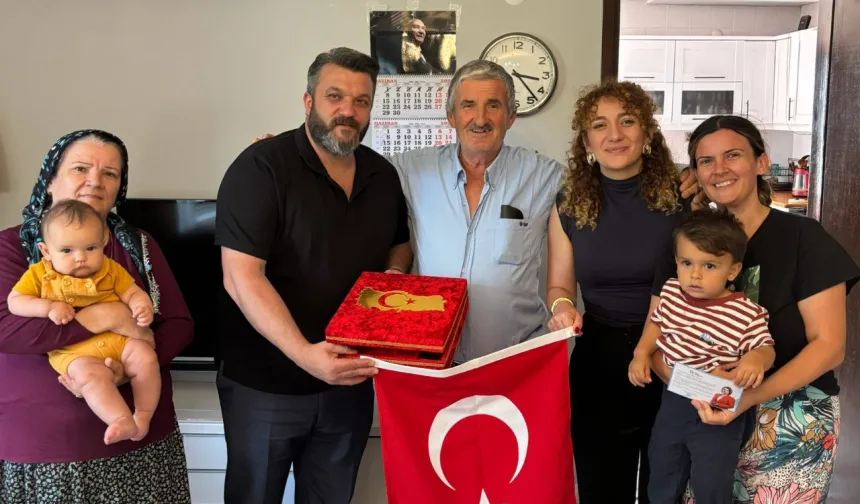 Kocaeli İzmit'te Kıbrıs gazilerine anlamlı ziyaret
