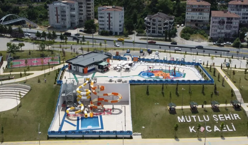 Kocaeli'de Değirmendere Aquapark yeni sezona 'merhaba' dedi