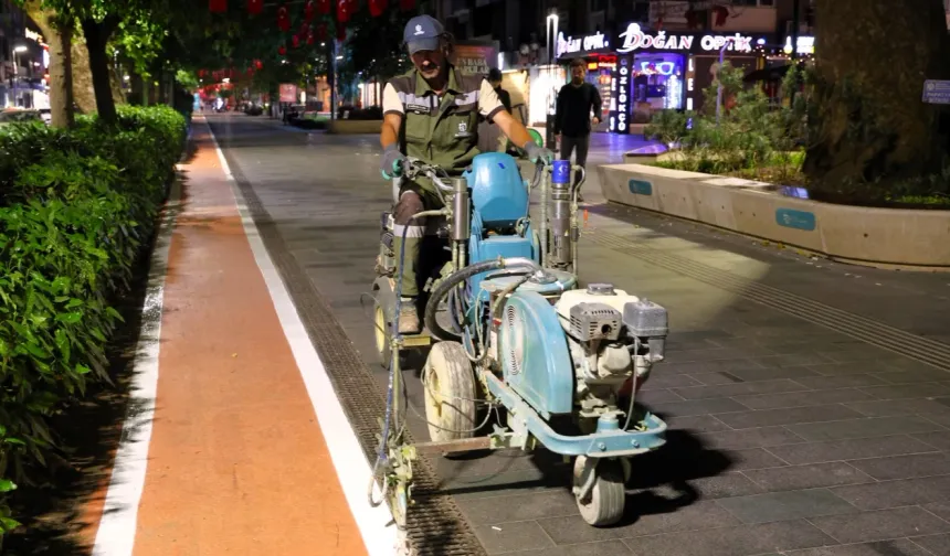 Kocaeli'de pedallar güvenle çevriliyor