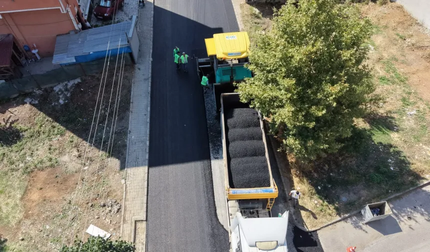 Gebze yolları yenileniyor