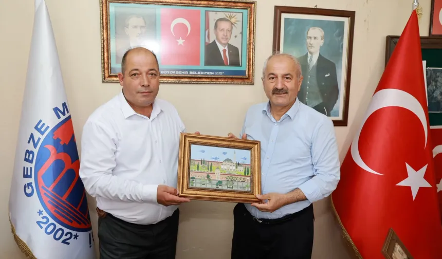 Gebze'de Başkan Büyükgöz kırsal mahalle muhtarlarıyla