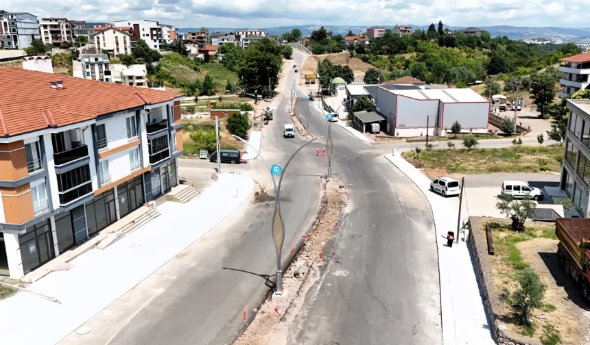 Kocaeli Başiskele'de yol konforu artıyor