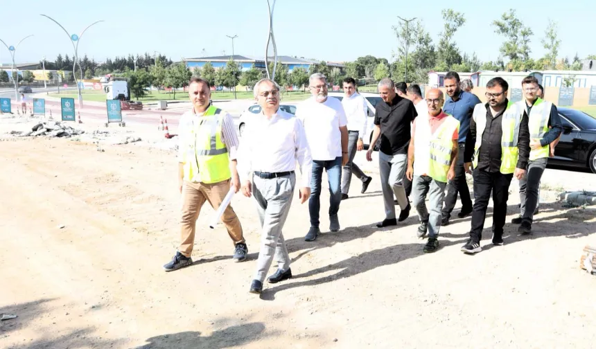 Kocaeli Büyükşehir Genel Sekreteri'nden Gebze'deki stratejik projelere yerinde inceleme