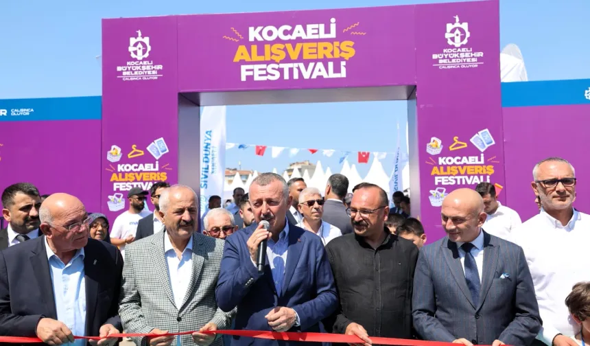 Kocaeli Gebze'de Alışveriş Festivali coşkusu